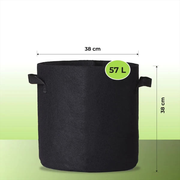 Pflanzsack, Pflanztasche, Grow-Pot 57 Liter 15 Gallonen 1 Stück