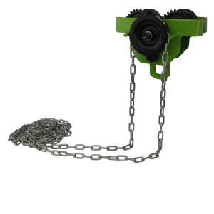 Laufkatze mit Rollfahrwerk und Kette max. 0,5 T