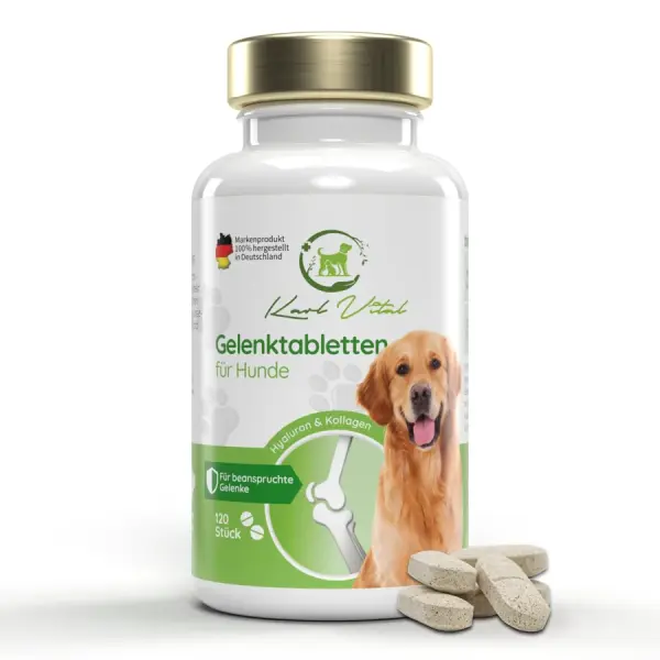 Gelenktabletten für Hunde 1 VE Karl Vital 120 Stück
