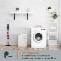 INMO weiß Staubsaugerhalterung für Dyson Akku-Staubsauger freier Stand ohne Bohren