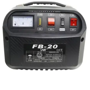 Autobatterie Ladegerät mit Boost 12V / 24V  20-225Ah