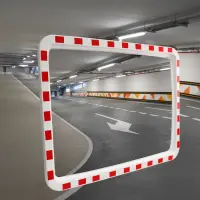 Verkehrsspiegel rechteckig 60 x 80 cm