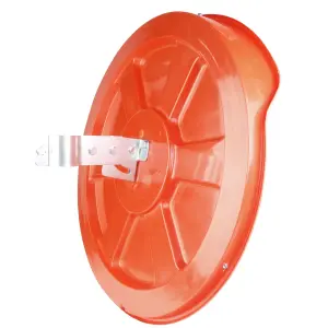 Verkehrsspiegel rund orange 60 cm