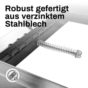 solidpro LKW Aufstiegsleiter, ausziehbar