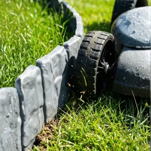 Rasenkante / Beetumrandung in Stein Optik, 10er Set