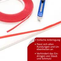 Silikonband 6 Meter inkl. Messer