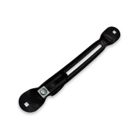 Kotflügel Halter verstellbar schwarz