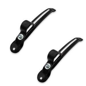 Kotflügel Halter verstellbar schwarz 2er Set