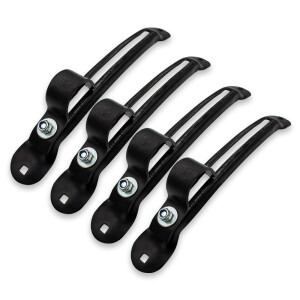 Kotflügel Halter verstellbar schwarz 4er Set