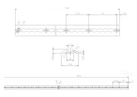 Airlineschiene 2,0 Meter halbrund rot eloxiert 1975mm