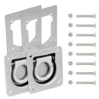 Zurrmulde mit Gegenplatte und Schrauben 2er Set