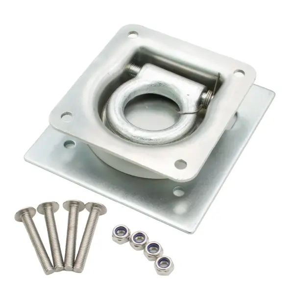 Zurrmulden mit Gegenplatte im Set inkl. Schrauben