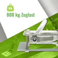 Zurrmulden mit Gegenplatte im Set inkl. Schrauben