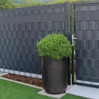 Sichtschutzstreifen 26m x 19cm 750g/m² anthrazit Ral7016